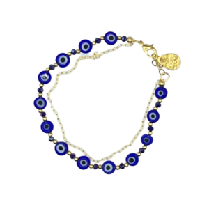 pulsera ojos azules