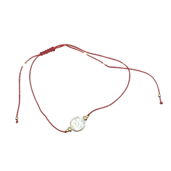 pulsera con perla