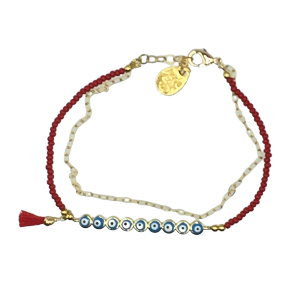 pulsera con ojos