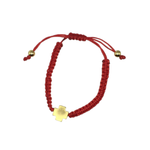 pulsera con cruz