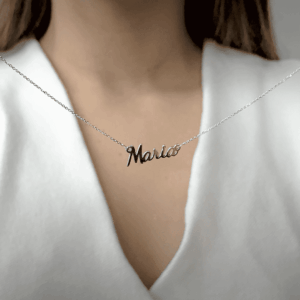 Gargantilla con Nombre - Carta