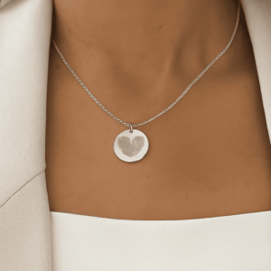 Gargantilla Medalla Huella