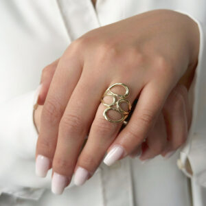 Anillo oro 10k