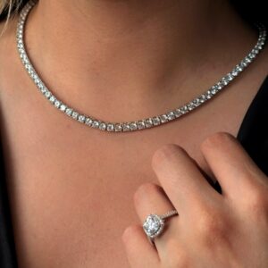 JE shop Tennis necklace