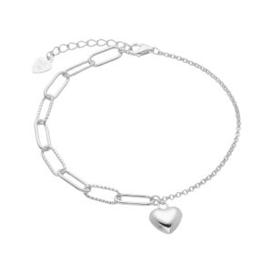 JE Shop Pulsera plata