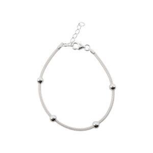 JE Shop Pulsera plata