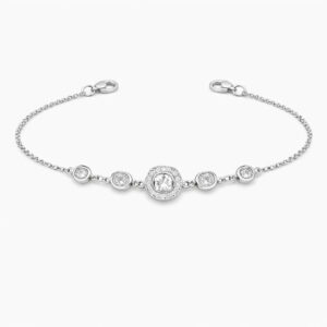 JE Shop Pulsera plata