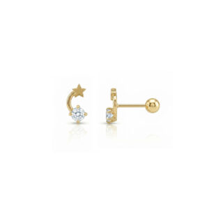 Arete oro de bebé