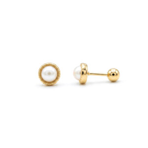 Arete oro de bebé 4k